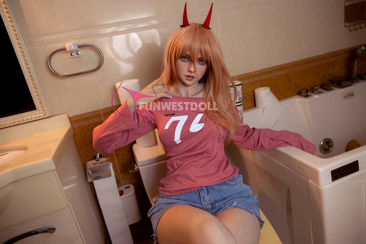 Funwest Haley: Blonde Anime Superhero Doll for Bathroom Adventures Anmodolls Funwest