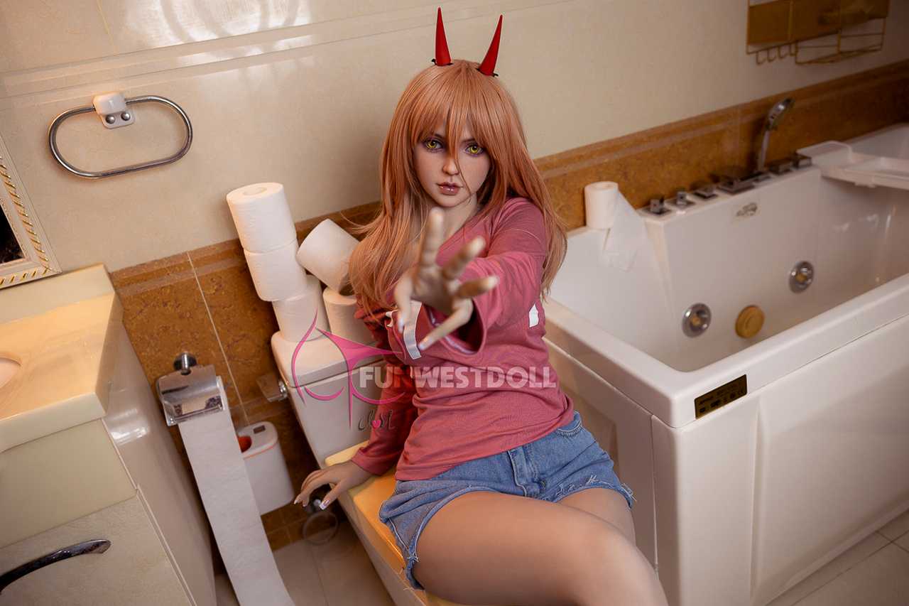 Funwest Haley: Blonde Anime Superhero Doll for Bathroom Adventures Anmodolls Funwest