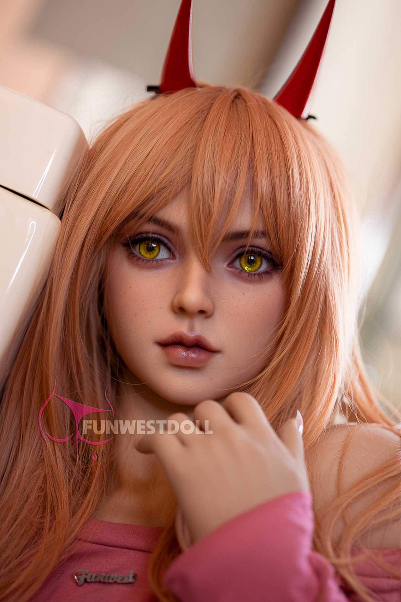 Funwest Haley: Blonde Anime Superhero Doll for Bathroom Adventures Anmodolls Funwest