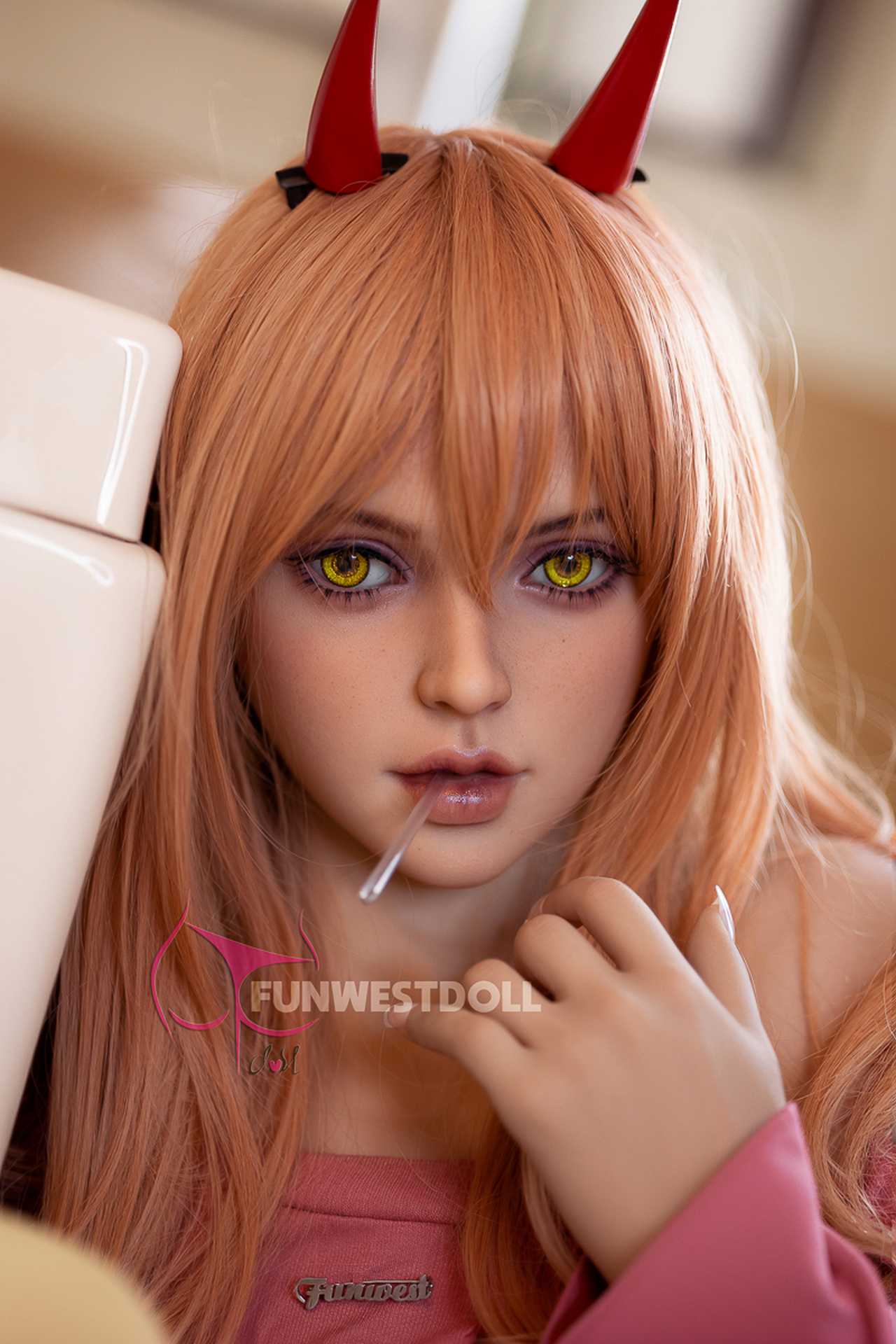 Funwest Haley: Blonde Anime Superhero Doll for Bathroom Adventures Anmodolls Funwest