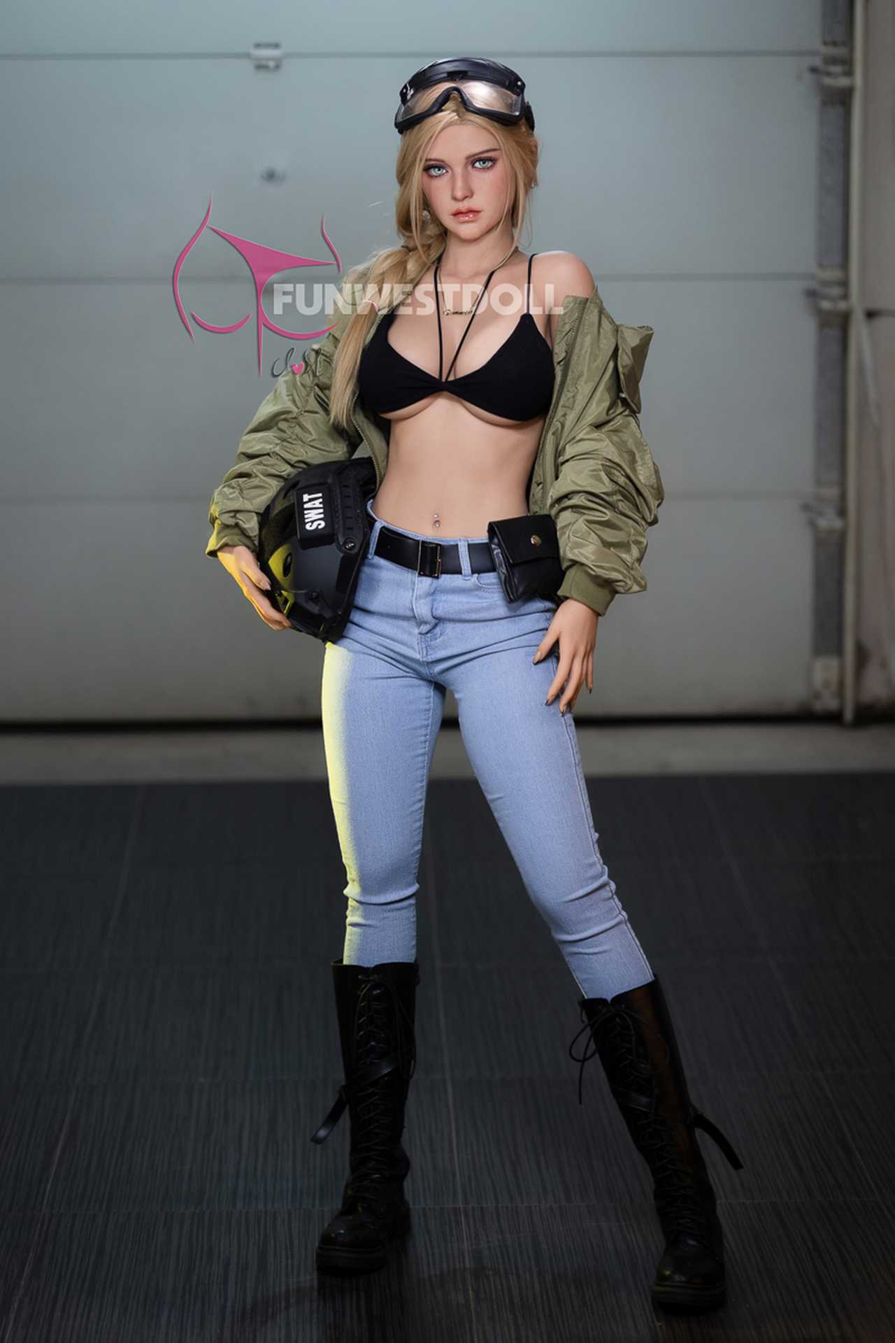 Funwest Carlene: Blonde Teen Doll with F-Cup Breasts and Alluring Orifices Anmodolls Funwest