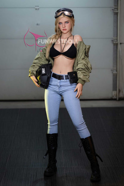Funwest Carlene: Blonde Teen Doll with F-Cup Breasts and Alluring Orifices Anmodolls Funwest