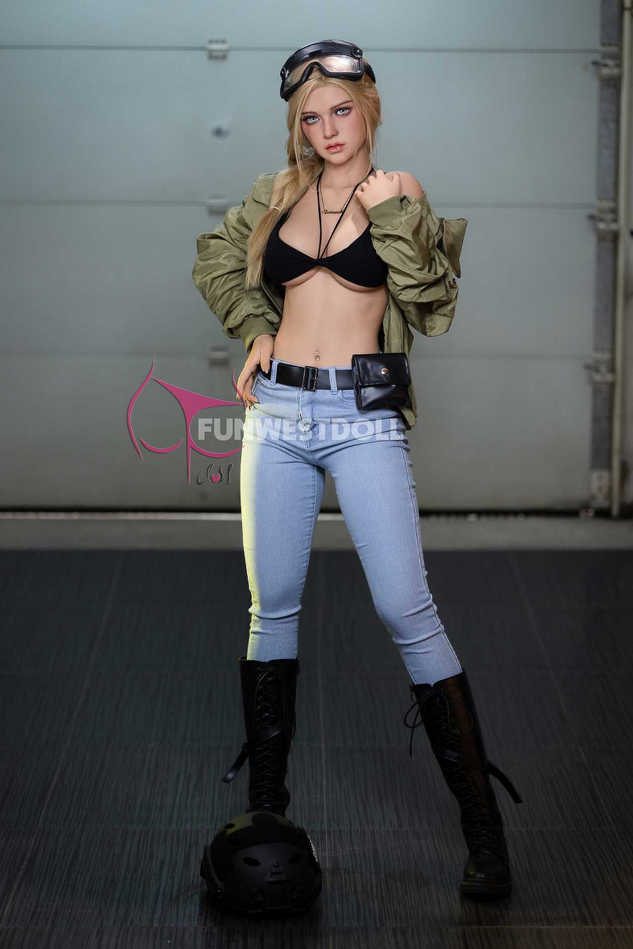 Funwest Carlene: Blonde Teen Doll with F-Cup Breasts and Alluring Orifices Anmodolls Funwest
