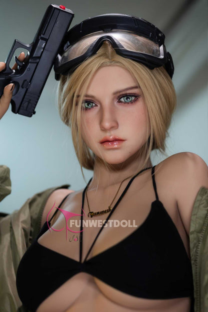 Funwest Carlene: Blonde Teen Doll with F-Cup Breasts and Alluring Orifices Anmodolls Funwest