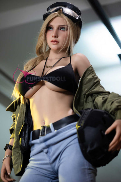 Funwest Carlene: Blonde Teen Doll with F-Cup Breasts and Alluring Orifices Anmodolls Funwest