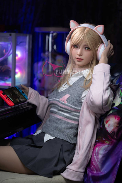 Funwest Evgeniya: 159cm TPE Doll with A-Cup Breasts and Gaming Enthusiasm Anmodolls Funwest
