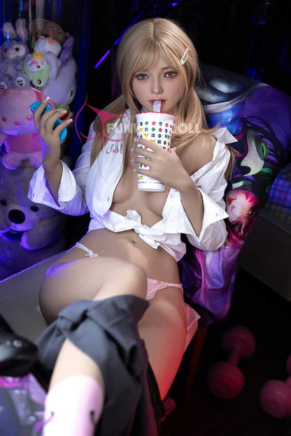 Funwest Evgeniya: 159cm TPE Doll with A-Cup Breasts and Gaming Enthusiasm Anmodolls Funwest