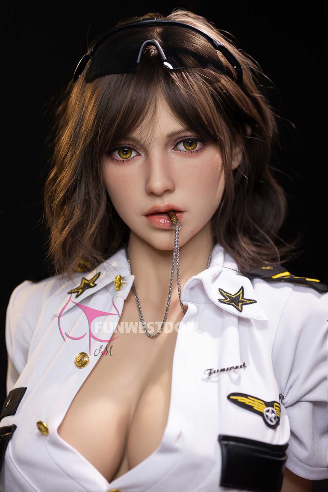 Funwest Vegas: Jet Fighter Sex Doll with G-Cup Breasts for Unforgettable Fun Anmodolls Funwest