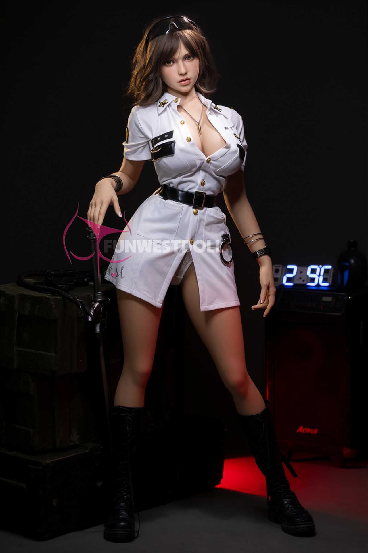 Funwest Vegas: Jet Fighter Sex Doll with G-Cup Breasts for Unforgettable Fun Anmodolls Funwest