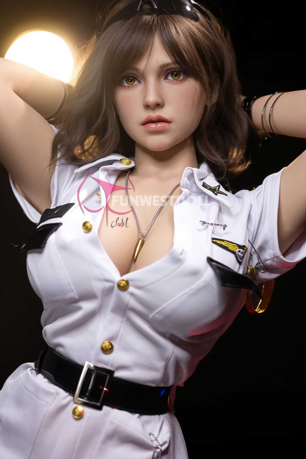 Funwest Vegas: Jet Fighter Sex Doll with G-Cup Breasts for Unforgettable Fun Anmodolls Funwest