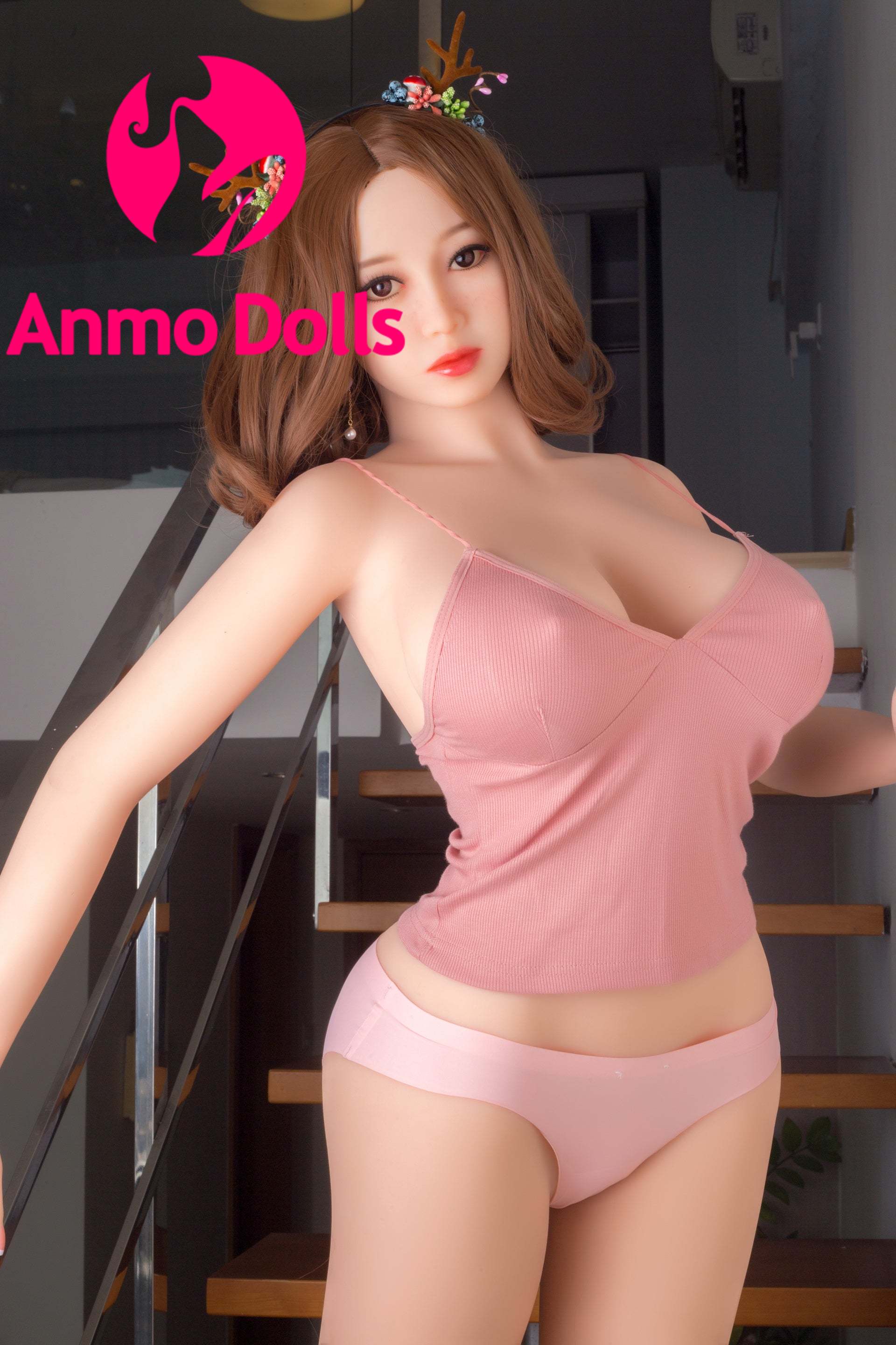 Flowers in Her Hair, Fire in Her Soul: 161cm G Cup Genevieve Sex Doll - JS Sex Doll Anmodolls