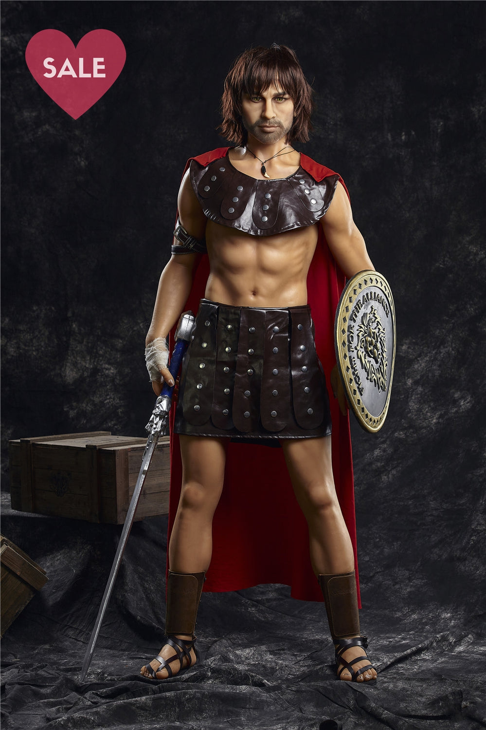 Irontech 162cm Male Doll - love doll, durable sex doll - Warrior Charles - High-Quality Image of Irontech 162cm Male Doll