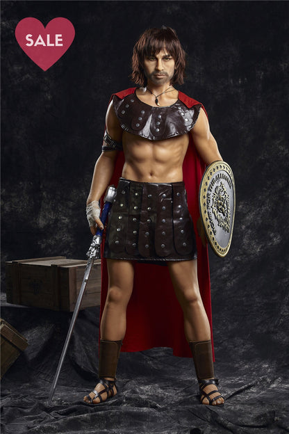 Irontech 162cm Male Doll - love doll, durable sex doll - Warrior Charles - High-Quality Image of Irontech 162cm Male Doll