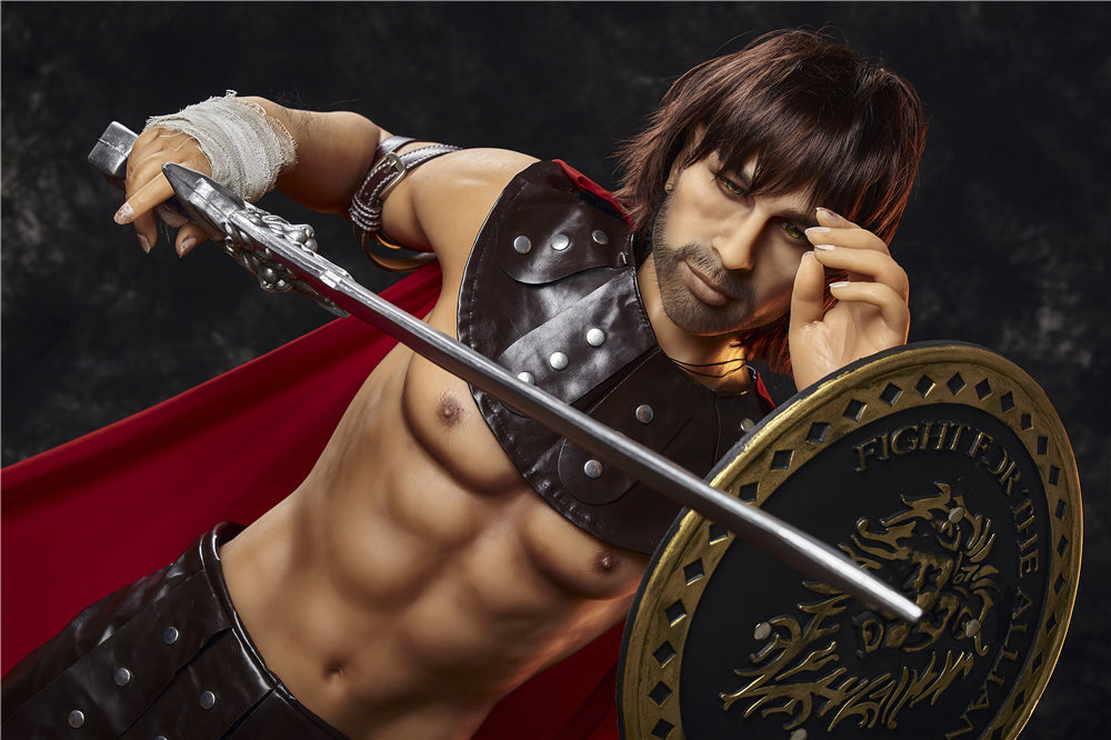 Irontech 162cm Male Doll - love doll, durable sex doll - Warrior Charles - High-Quality Image of Irontech 162cm Male Doll