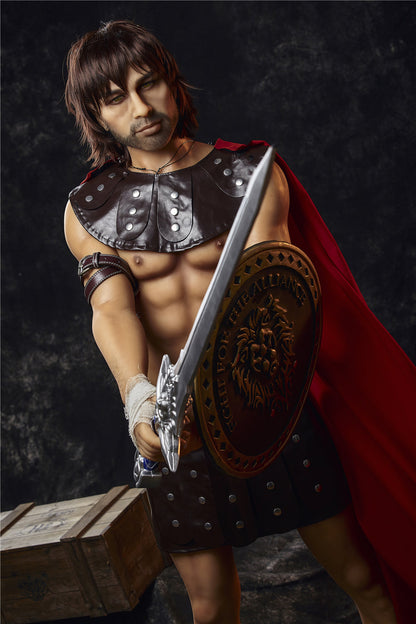 Irontech 162cm Male Doll - love doll, durable sex doll - Warrior Charles - High-Quality Image of Irontech 162cm Male Doll
