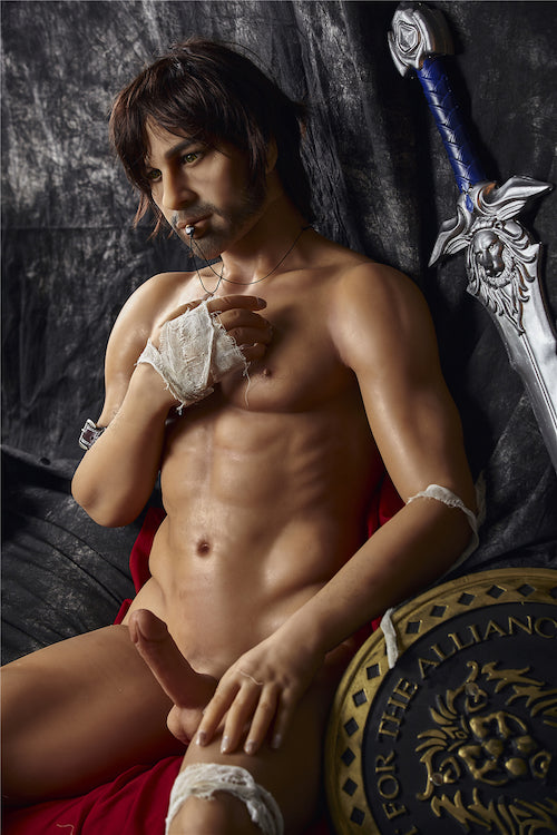 Irontech 162cm Male Doll - love doll, durable sex doll - Warrior Charles - High-Quality Image of Irontech 162cm Male Doll