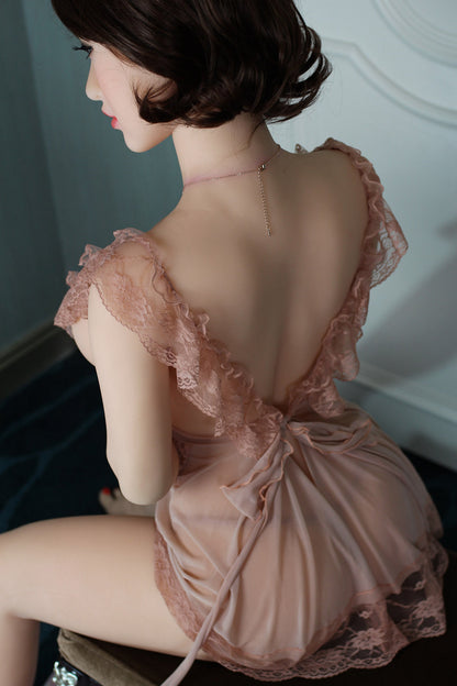 Genevieve: 161cm G Cup JS Sex Doll, the Epitome of a Hot Brunette Japanese Wife
