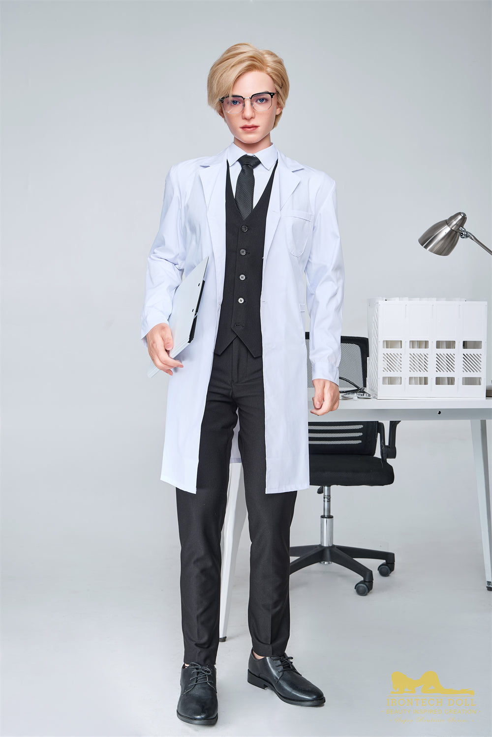 Irontech 170cm Silicone - authentic love doll, USA sex doll - Lucas V2 - High-Quality Image of Irontech 170cm Silicone