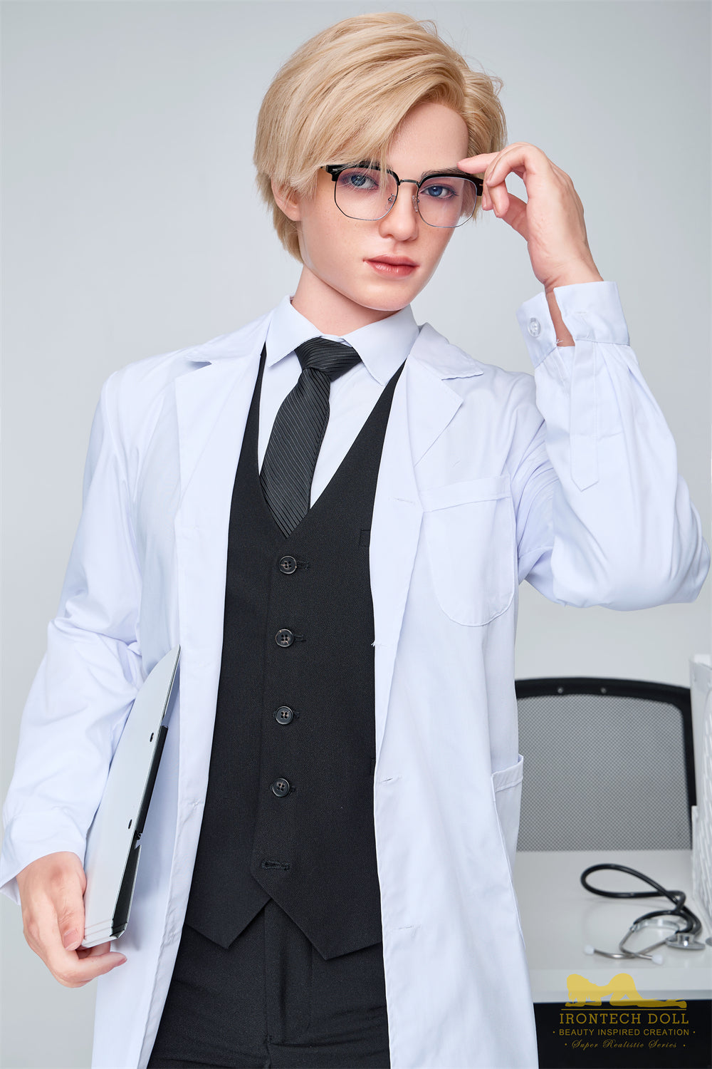 Irontech 170cm Silicone - authentic love doll, USA sex doll - Lucas V2 - High-Quality Image of Irontech 170cm Silicone