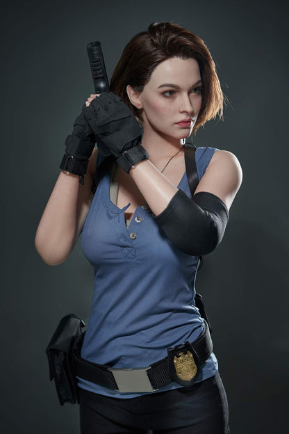 Gamelady Sex Doll Jill: Resident Evil 3's Hottest Actress in Full Silicon