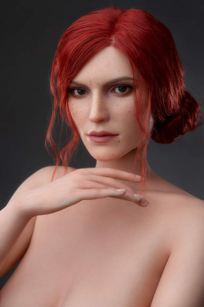 Gamelady's Triss - 168cm Witcher Actress Sex Doll, D-Cup and Round Butt Anmodolls GameLady