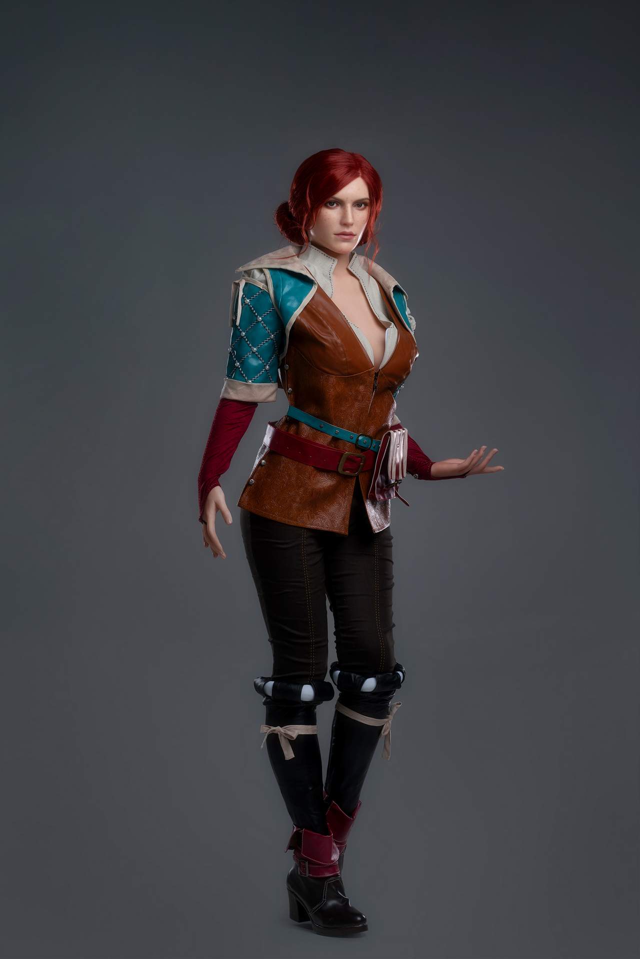 Gamelady's Triss - 168cm Witcher Actress Sex Doll, D-Cup and Round Butt Anmodolls GameLady