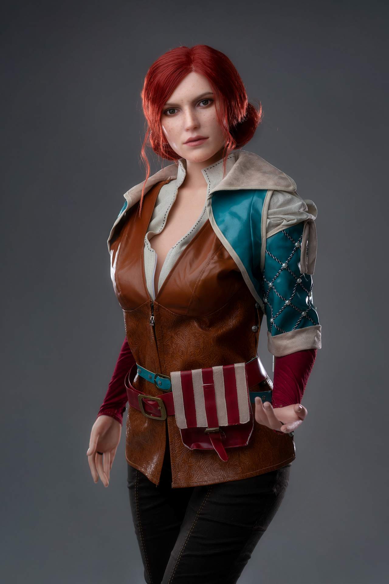 Gamelady's Triss - 168cm Witcher Actress Sex Doll, D-Cup and Round Butt Anmodolls GameLady