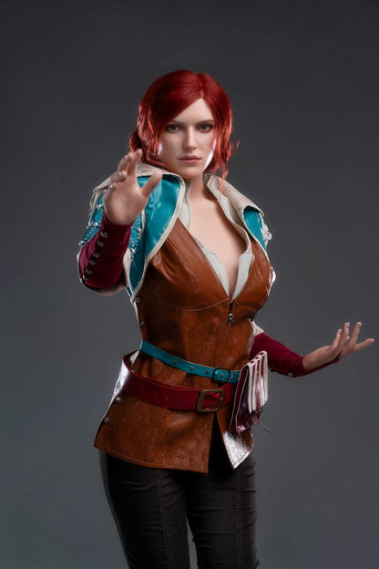 Gamelady's Triss - 168cm Witcher Actress Sex Doll, D-Cup and Round Butt Anmodolls GameLady