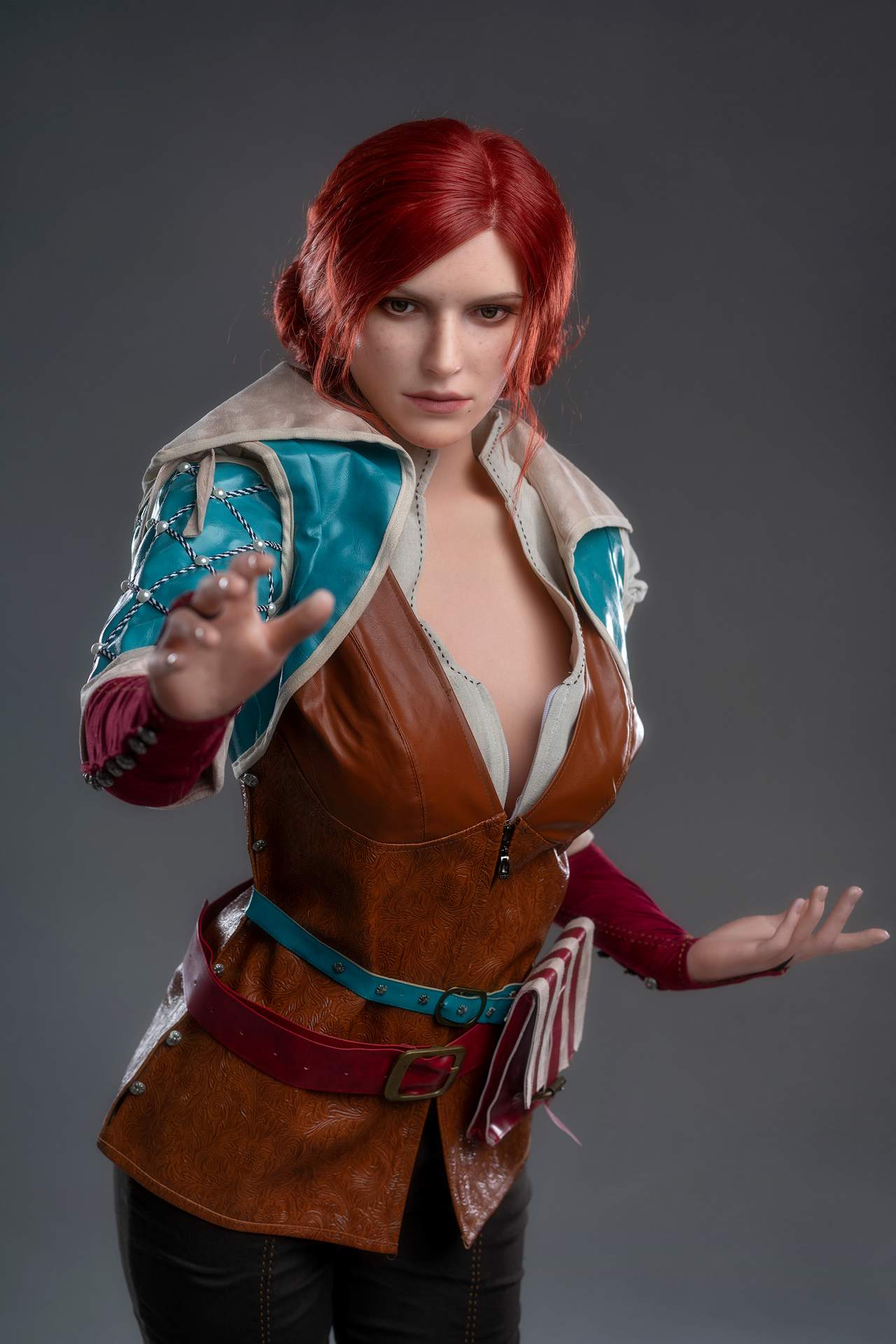 Gamelady's Triss - 168cm Witcher Actress Sex Doll, D-Cup and Round Butt Anmodolls GameLady