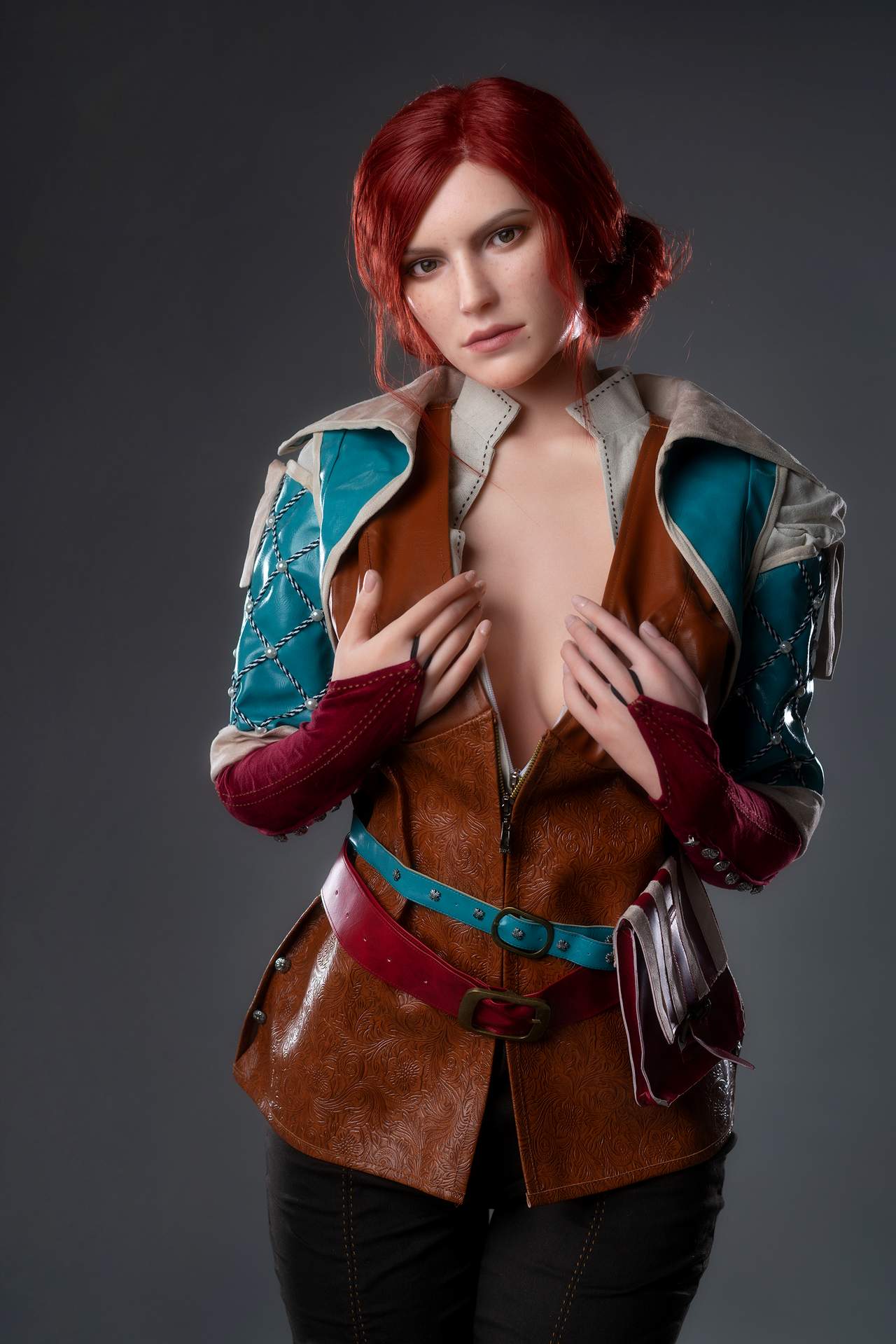 Gamelady's Triss - 168cm Witcher Actress Sex Doll, D-Cup and Round Butt Anmodolls GameLady