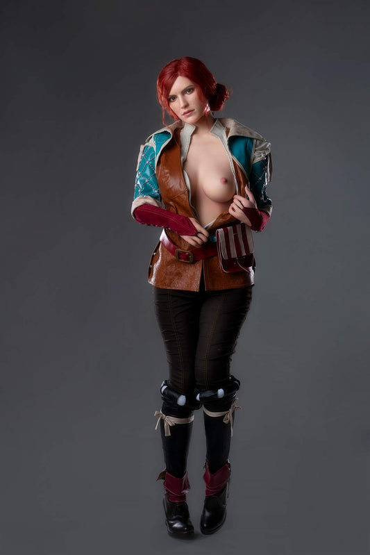 Gamelady's Triss - 168cm Witcher Actress Sex Doll, D-Cup and Round Butt