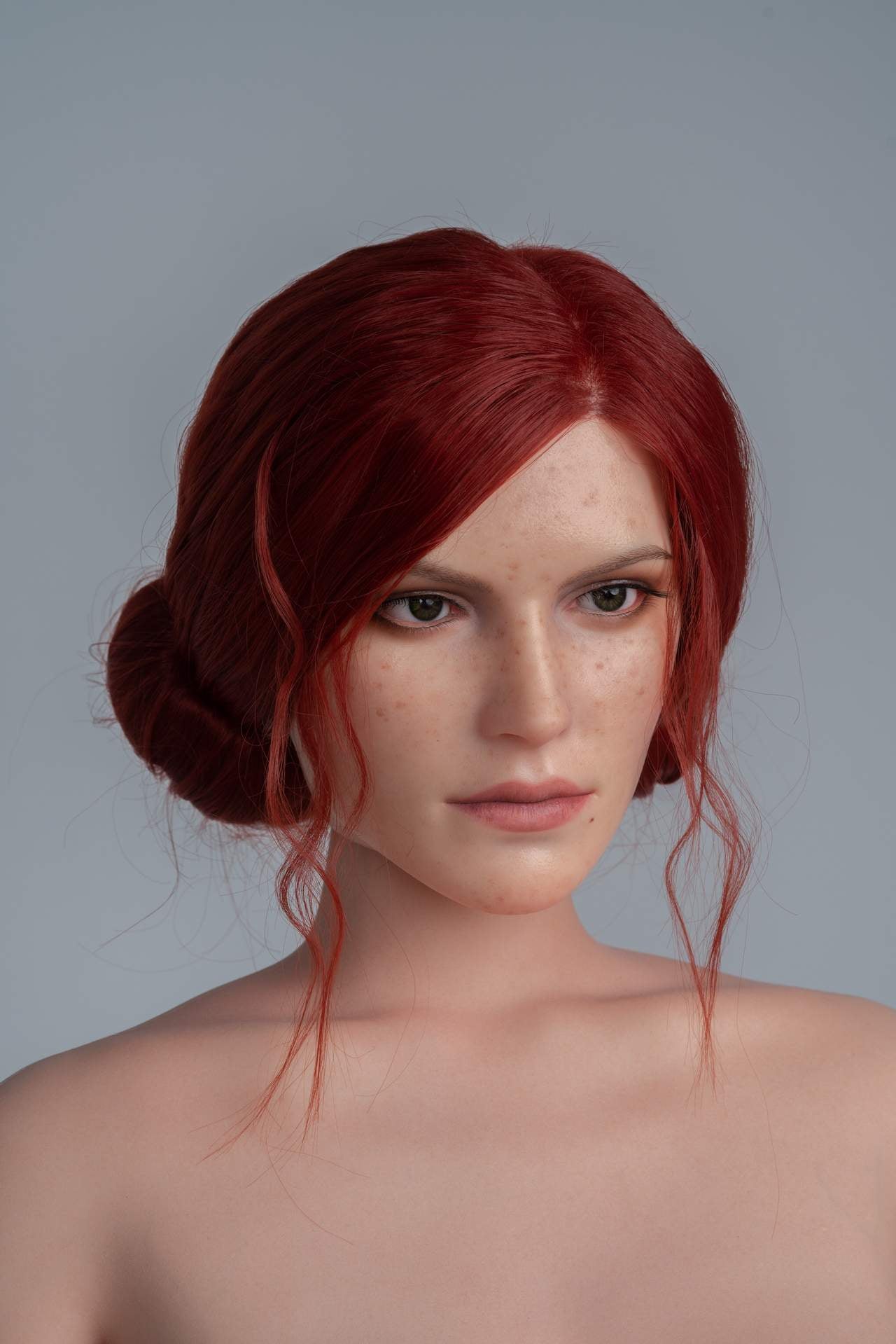 Gamelady's Triss - 168cm Witcher Actress Sex Doll, D-Cup and Round Butt Anmodolls GameLady