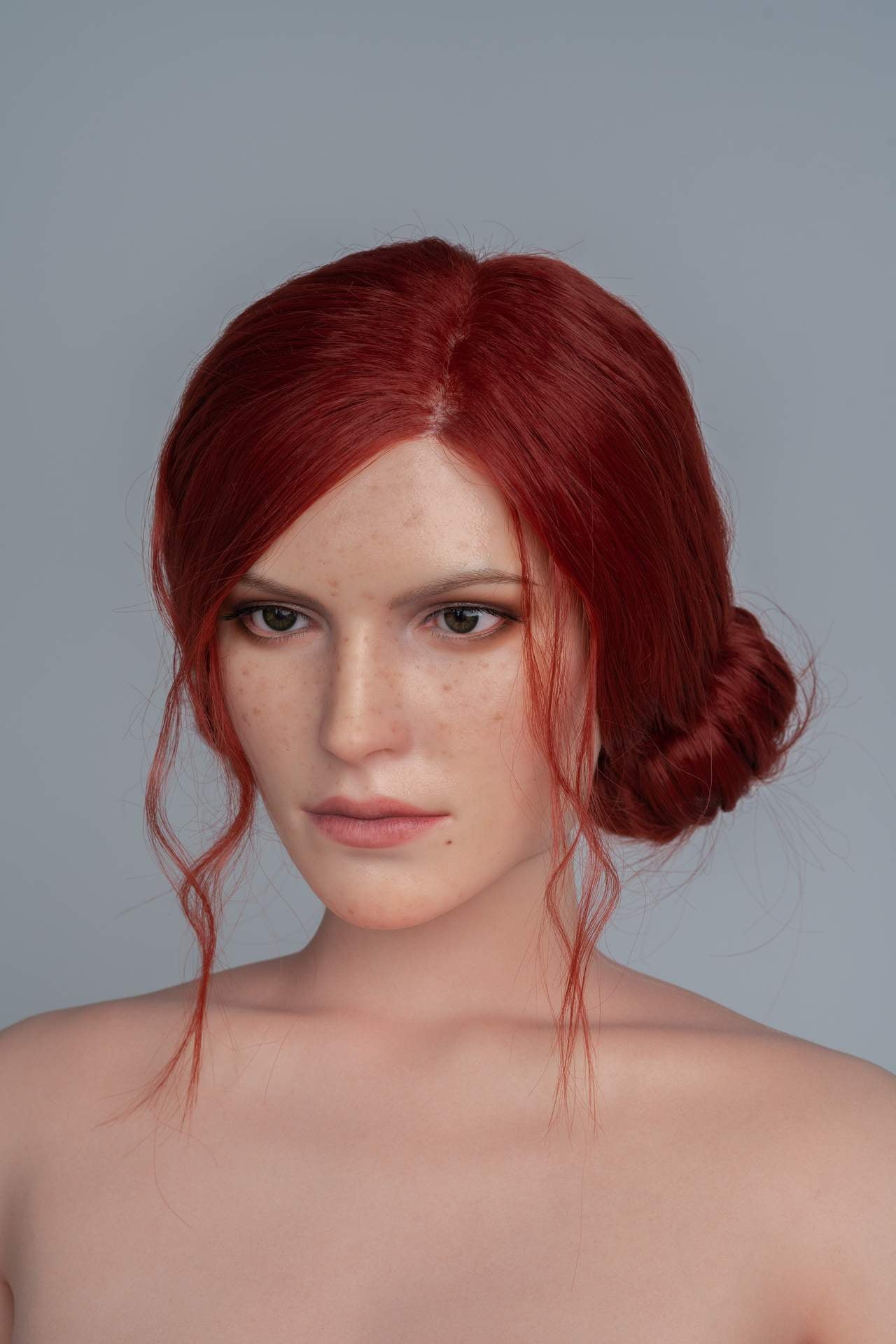 Gamelady's Triss - 168cm Witcher Actress Sex Doll, D-Cup and Round Butt