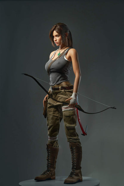 Tomb Raider's Lara Croft: 166cm, E-Cup, Full Silicon Gamelady Sex Doll Anmodolls GameLady