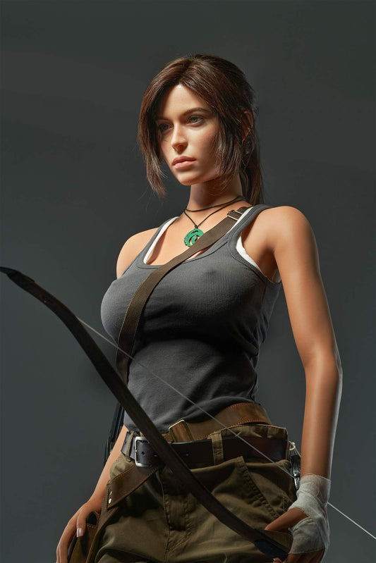 Tomb Raider's Lara Croft: 166cm, E-Cup, Full Silicon Gamelady Sex Doll