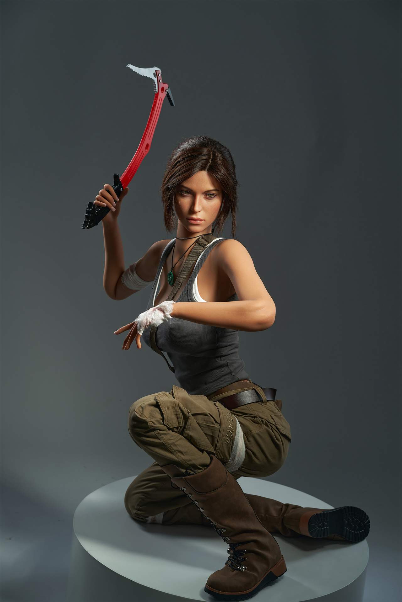 Tomb Raider's Lara Croft: 166cm, E-Cup, Full Silicon Gamelady Sex Doll Anmodolls GameLady