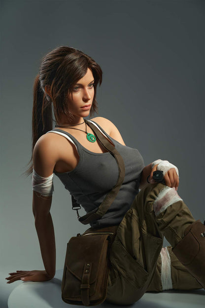 Tomb Raider's Lara Croft: 166cm, E-Cup, Full Silicon Gamelady Sex Doll