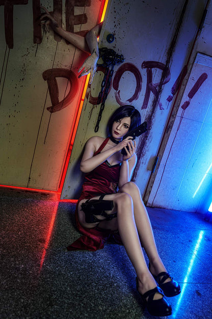 Ada Wong : 166cm, E-Cup, Full Silicon Gamelady Sex Doll