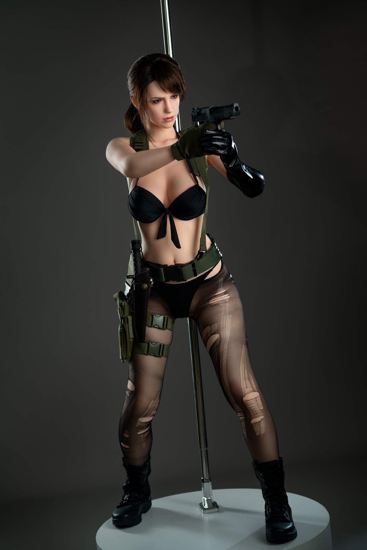 D-Cup Gamelady Sex Doll - Quiet from Metal Gear, Full Silicon Body