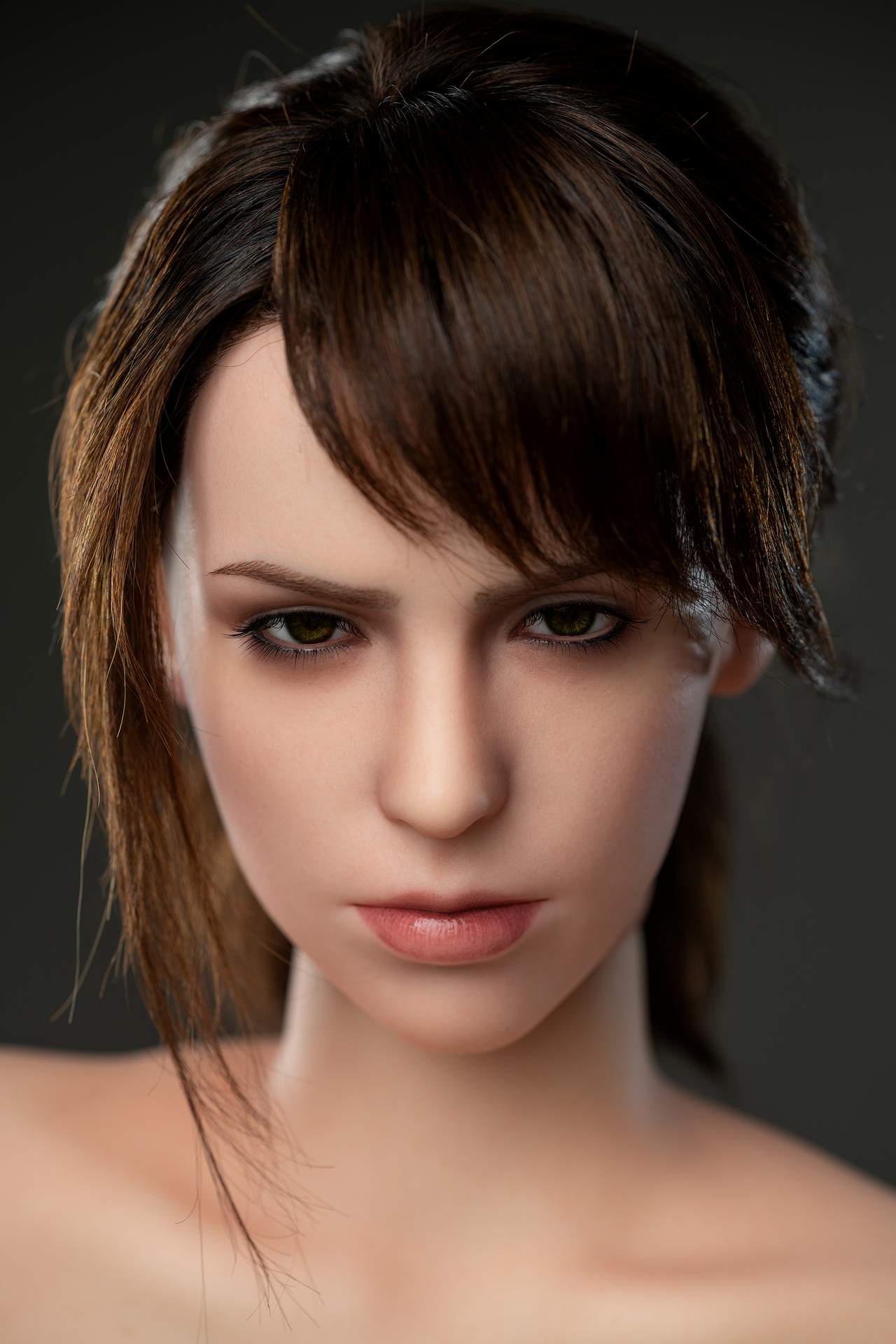 D-Cup Gamelady Sex Doll - Quiet from Metal Gear, Full Silicon Body Anmodolls GameLady