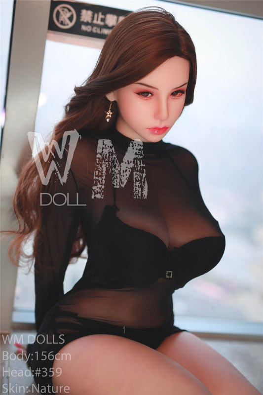 Lilyana: 156cm WM Sex Doll, Brunette Japanese MILF, H-Cup, Head #359 Anmodolls