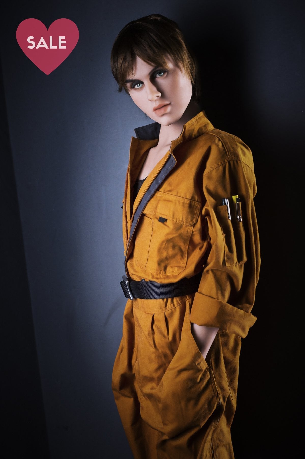 WM 160cm - Sean - luxury model, realistic doll, love doll - High-quality realistic doll, USA love doll, Europe sex dolls
