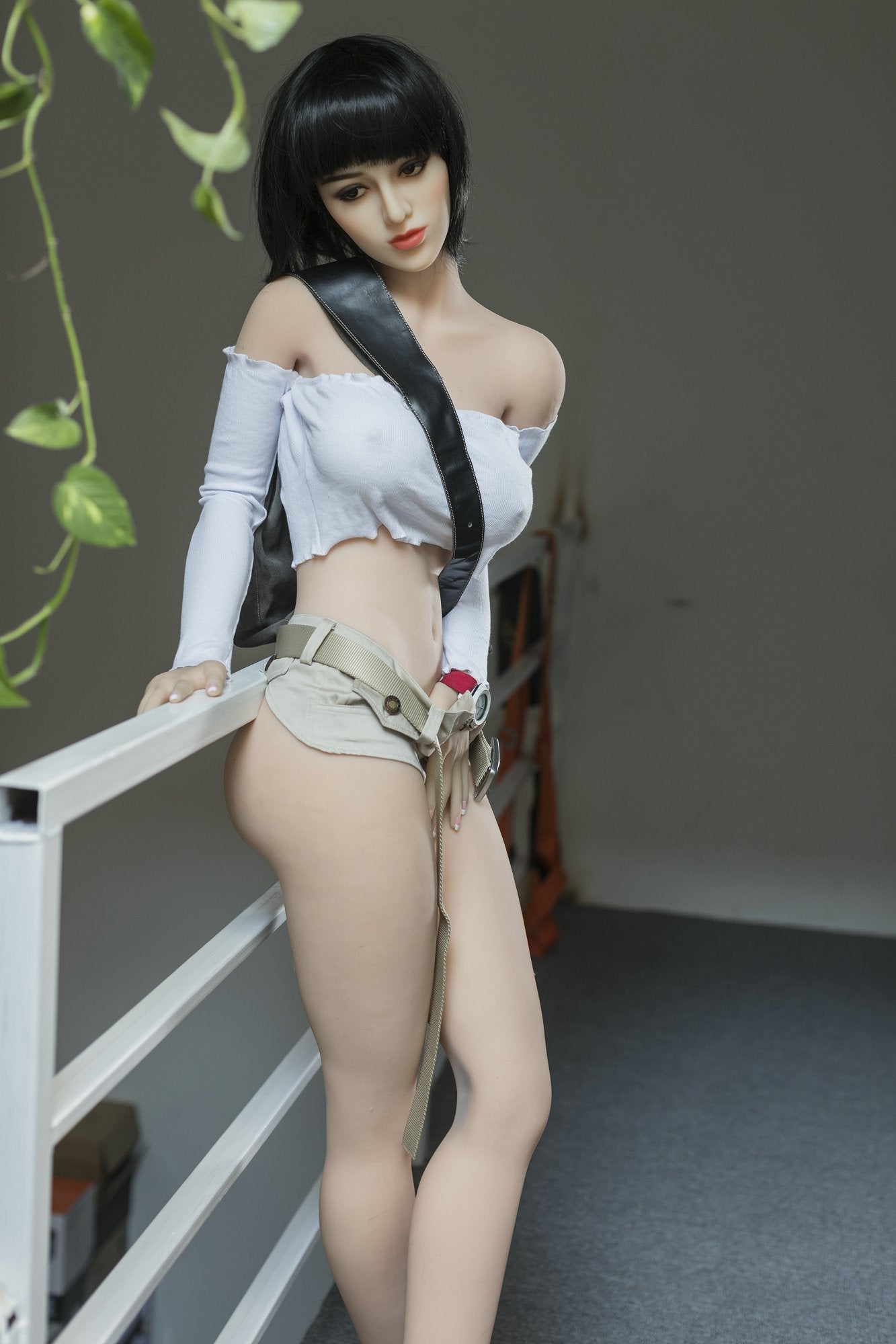 Ivanetta - Captivating Short-haired, White-skinned, Curvy Love Doll from YL Dolls