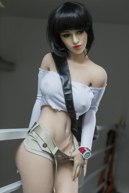 Ivanetta - Captivating Short-haired, White-skinned, Curvy Love Doll from YL Dolls