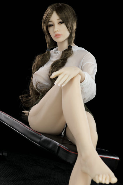 Jucy: YL's Asian Love Doll - 154cm, Slim Figure, Small Breasts, Lifelike Anus