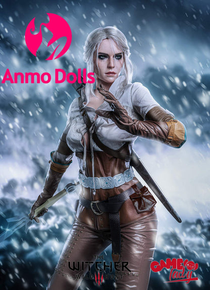 Gamelady's Realistic Ciri Sex Doll: Inspired by The Witcher Anmodolls GameLady