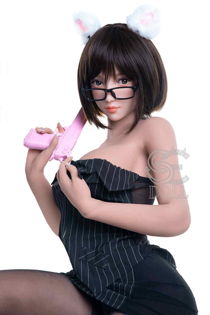 Cerys - Naked TPE Sex Doll with Gun - Assassin Style