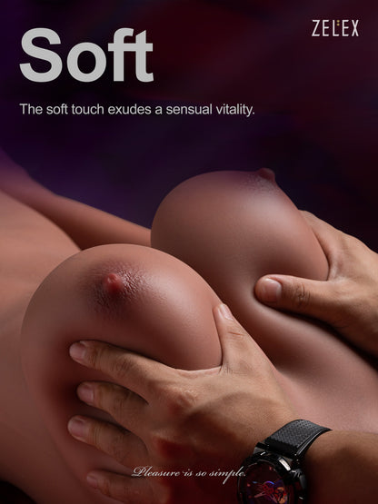 Image of zelex-zx166k-head-zxe203_2, a high-quality and realistic sex doll by Anmodolls Zelex