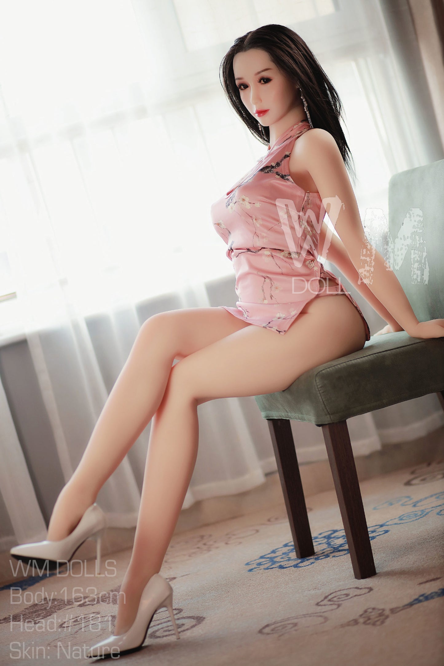 Kaylanes: Elegant Japanese WM Sex Doll, 163cm, C-Cup, Head 181