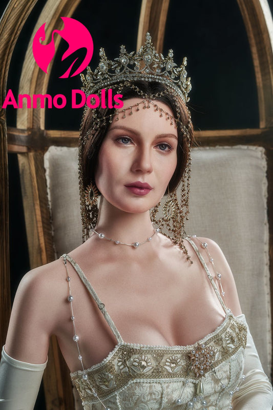 Gabrielle - Noble and luxurious woman Silicone sex doll - Head (GE78) Anmodolls Zelex dolls - SILICONE